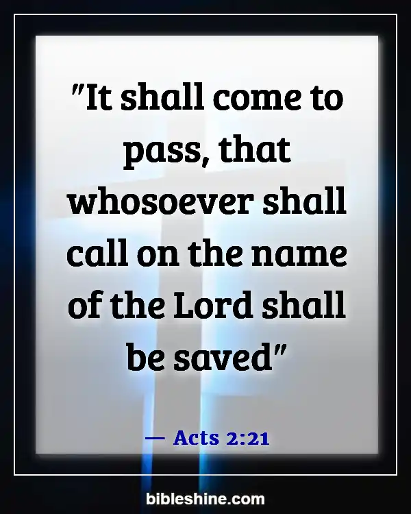 Bible Verses Against Predestination (Acts 2:21)