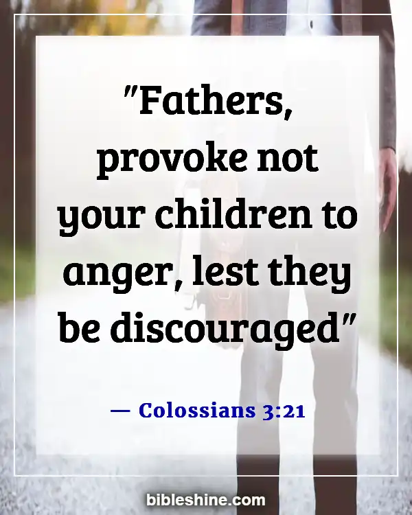 Bible Verses About Discipline Life (Colossians 3:21)