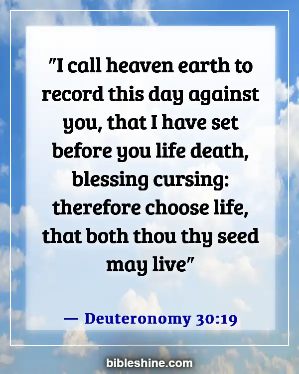 Bible Verses About Warning Before Destruction (Deuteronomy 30:19)