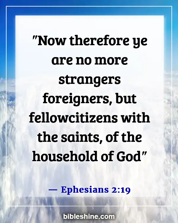 Bible Verses About Adoption (Ephesians 2:19)