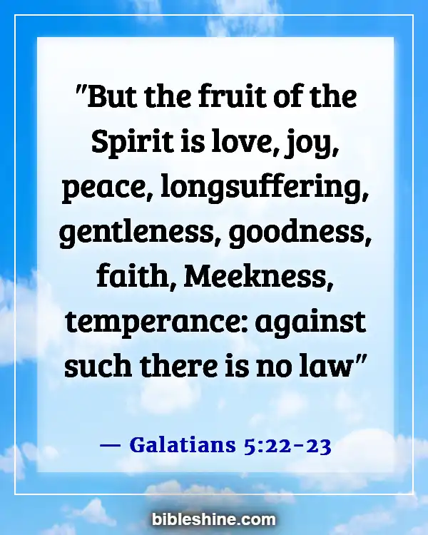 Bible Verses About Respect (Galatians 5:22-23)