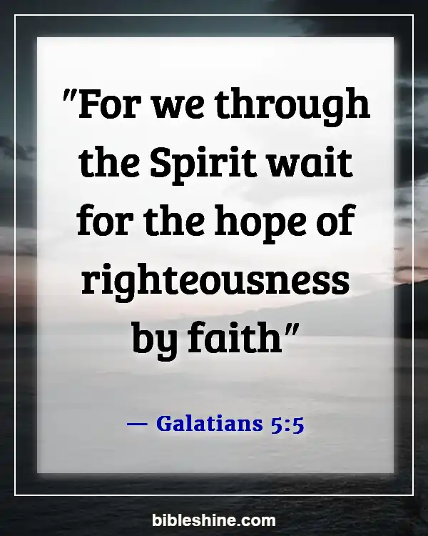 Bible Verses About Waiting On Jesus (Galatians 5:5)