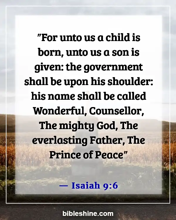 Bible Verses About Adoption (Isaiah 9:6)