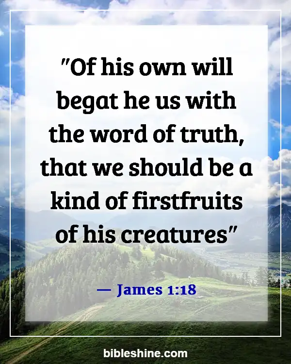 You Are Valuable To God Bible Verses (James 1:18)