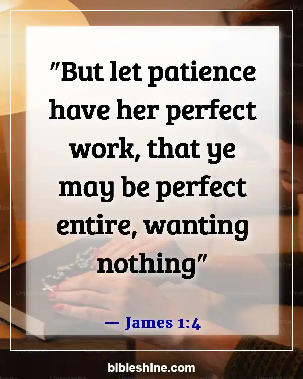 Bible Verses About God's Timing (James 1:4)