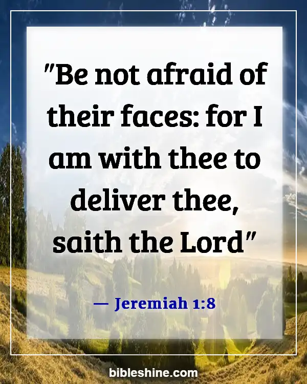 Bible Verses God Is With You (Jeremiah 1:8)