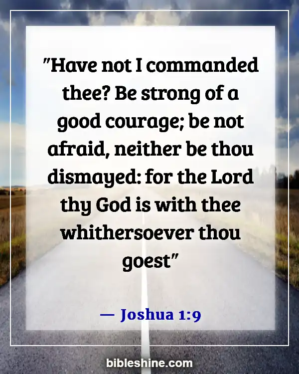 Bible Verses About Self Confidence (Joshua 1:9)