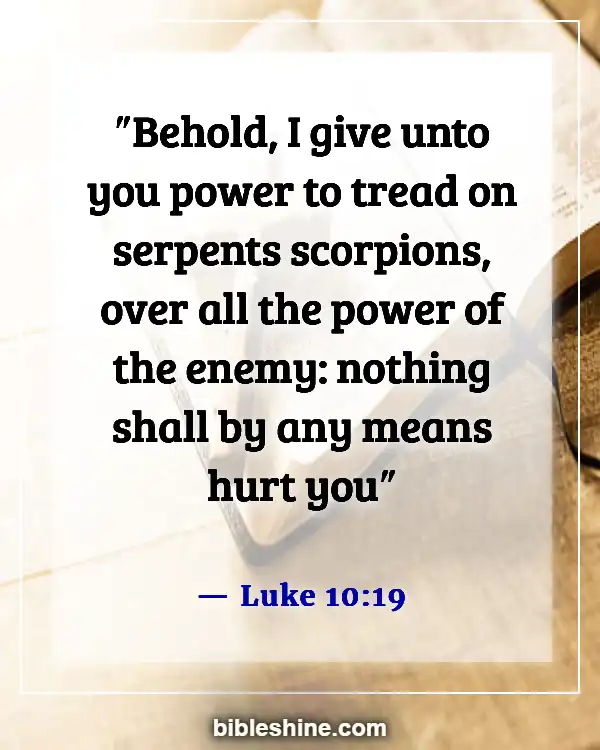 Bible Verses God Will Fight For You (Luke 10:19)