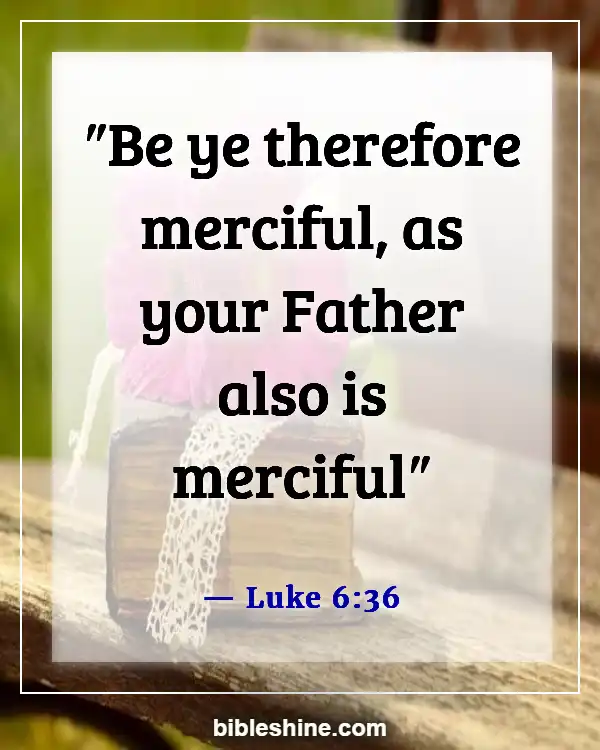 Bible Verses About Gods Mercy (Luke 6:36)