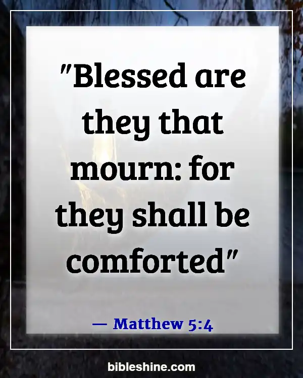 Bible Verses About Emotional Pain And Healing (Matthew 5:4)