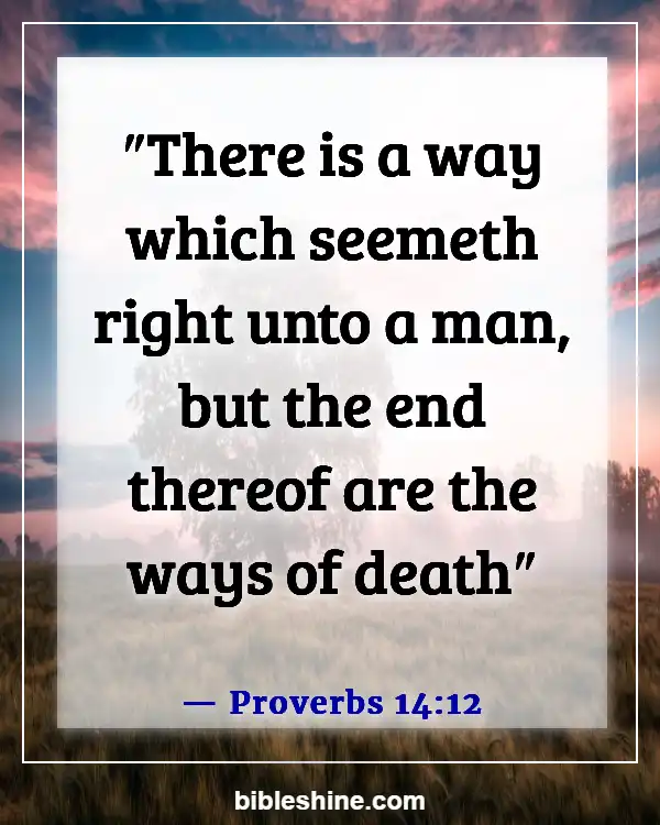 Bible Verses About Eternal Death (Proverbs 14:12)