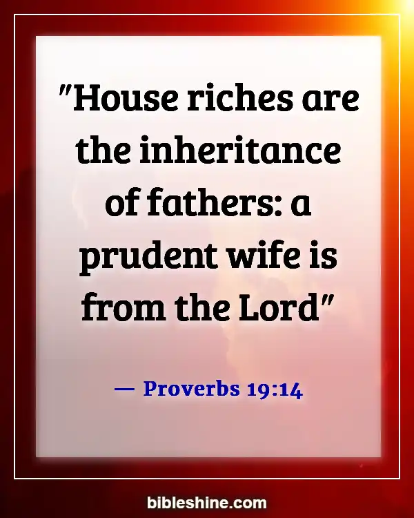 Taking Care Of Your Elderly Parents Bible Verse (Proverbs 19:14)