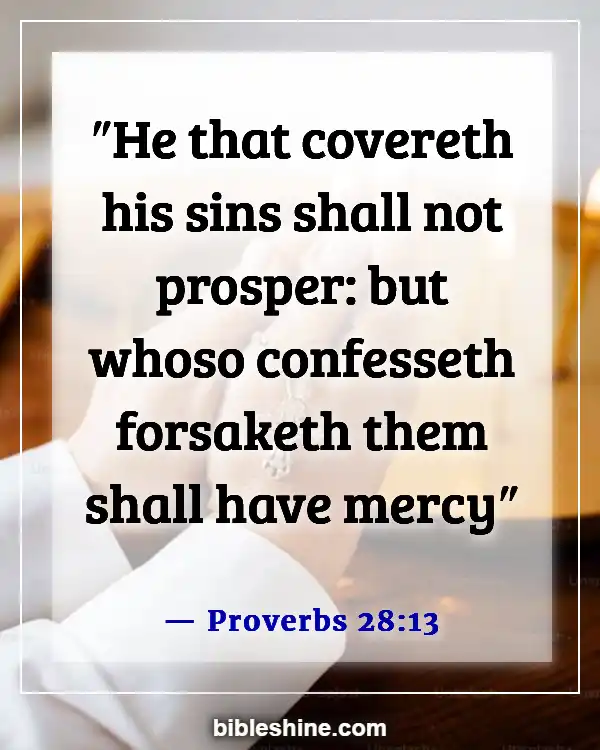 Bible Verses About Gods Mercy (Proverbs 28:13)