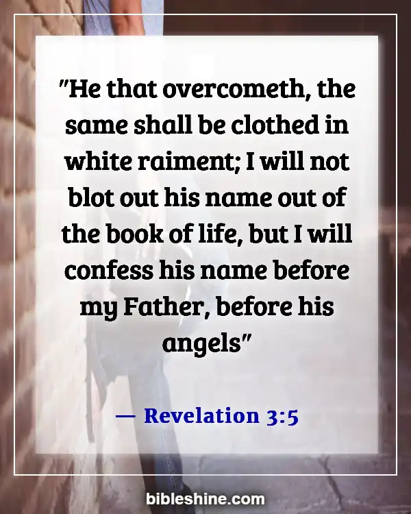 Bible Verses About Eternal Death (Revelation 3:5)