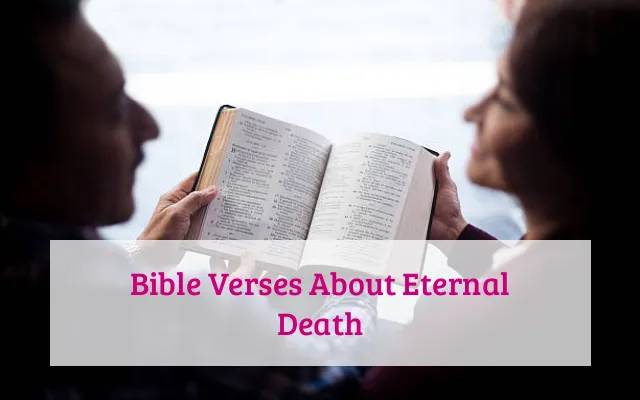 Bible Verses About Eternal Death