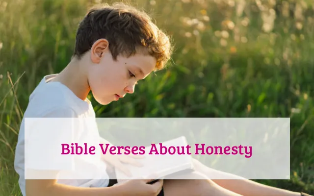 Bible Verses About Honesty